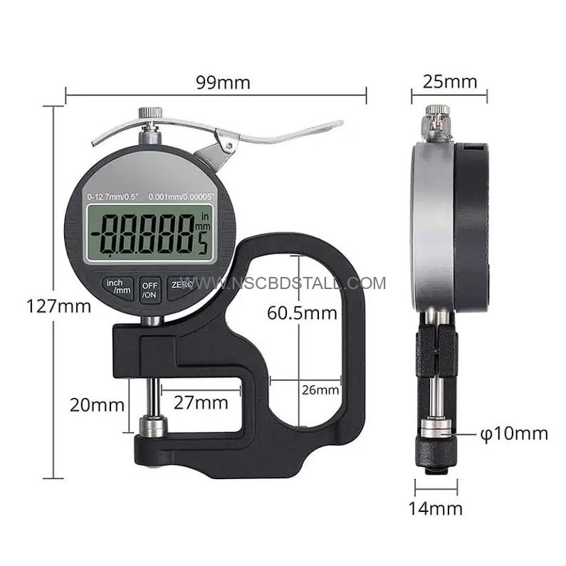 Digital Thickness Gauge Meter