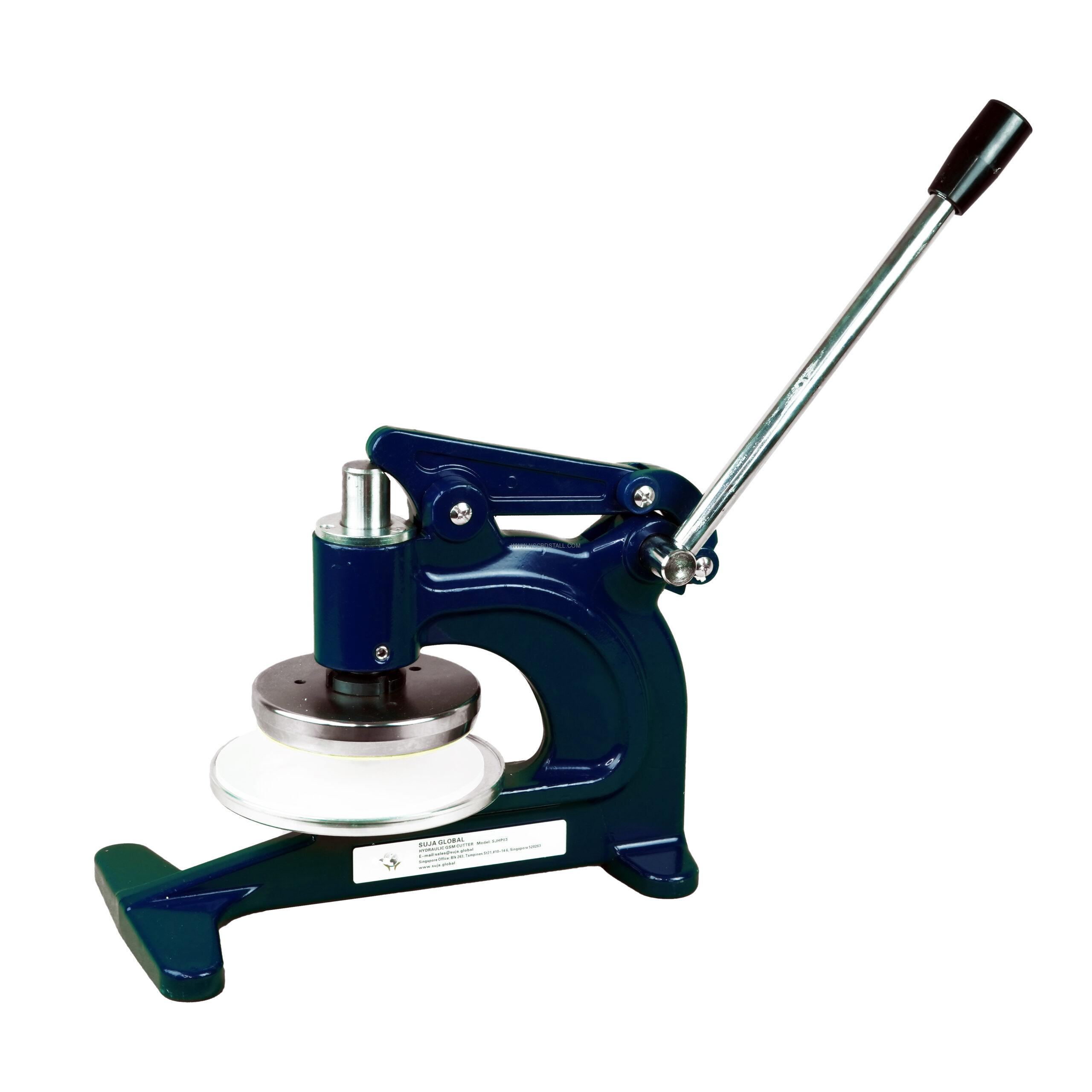 SJHP03 Hydraulic 100cm² Fabric GSM Cutter in Bangladesh SJHP03 Hydraulic 100cm² Fabric GSM Cutter in Bangladesh