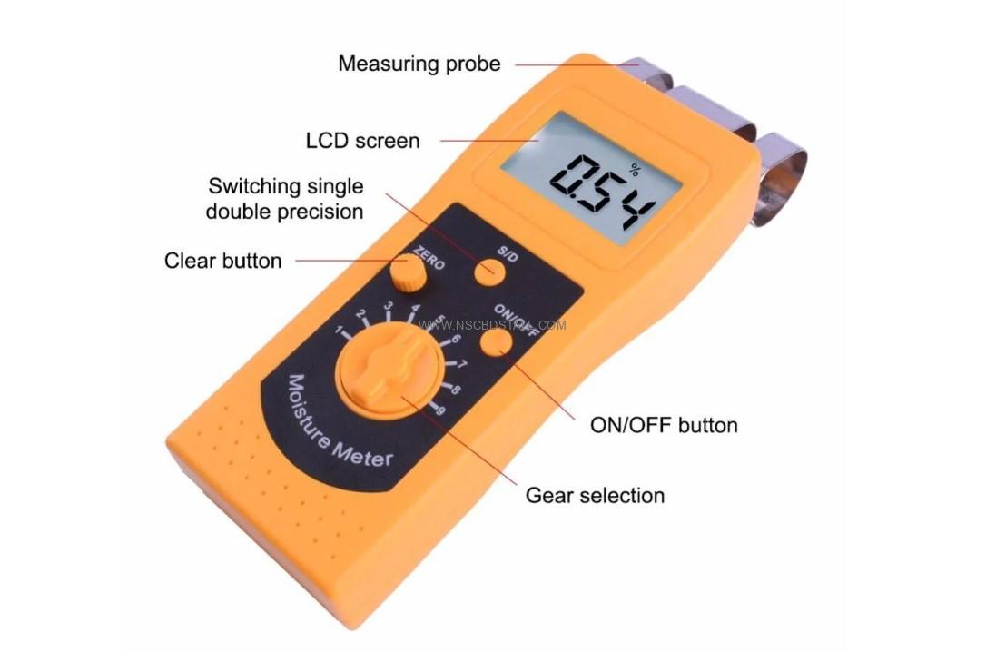 Textile Moisture Meter