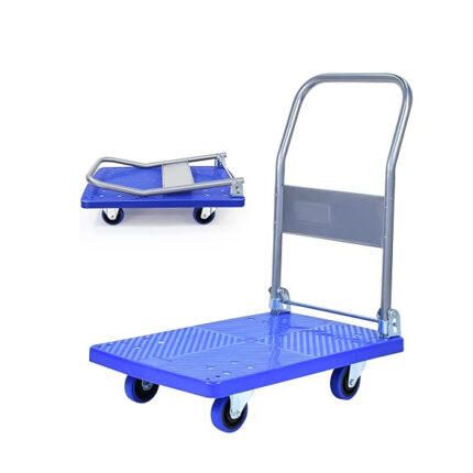 220kg Foldable Platform Trolley – Steel Body Price In Bangladesh