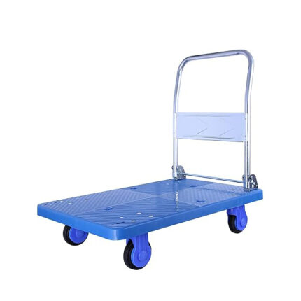 Heavy-Duty 200kg Folding Platform Truck Trolley – Durable & Portable