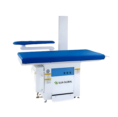 steam Inbuilt vacuum Iron table